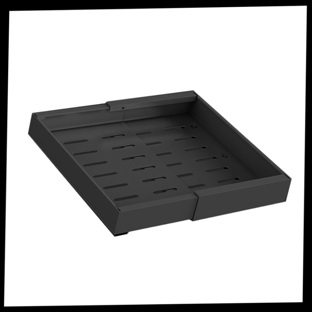 Organizador de armário deslizante SweetCandy para utensílios de cozinha, com compartimentos para armazenamento eficiente.