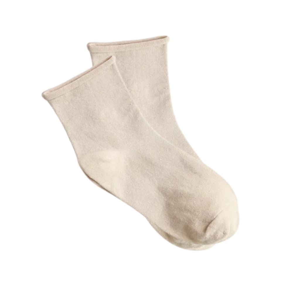 Chaussettes sem costura e não apertadas da Spdoo na cor kaki, tamanho EU 35-39, confortáveis para uso diário.