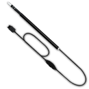 Câmera auricular 3 em 1 Spencer para cuidado de ouvido, cor preta, dispositivo de higiene auricular compacto e eficiente