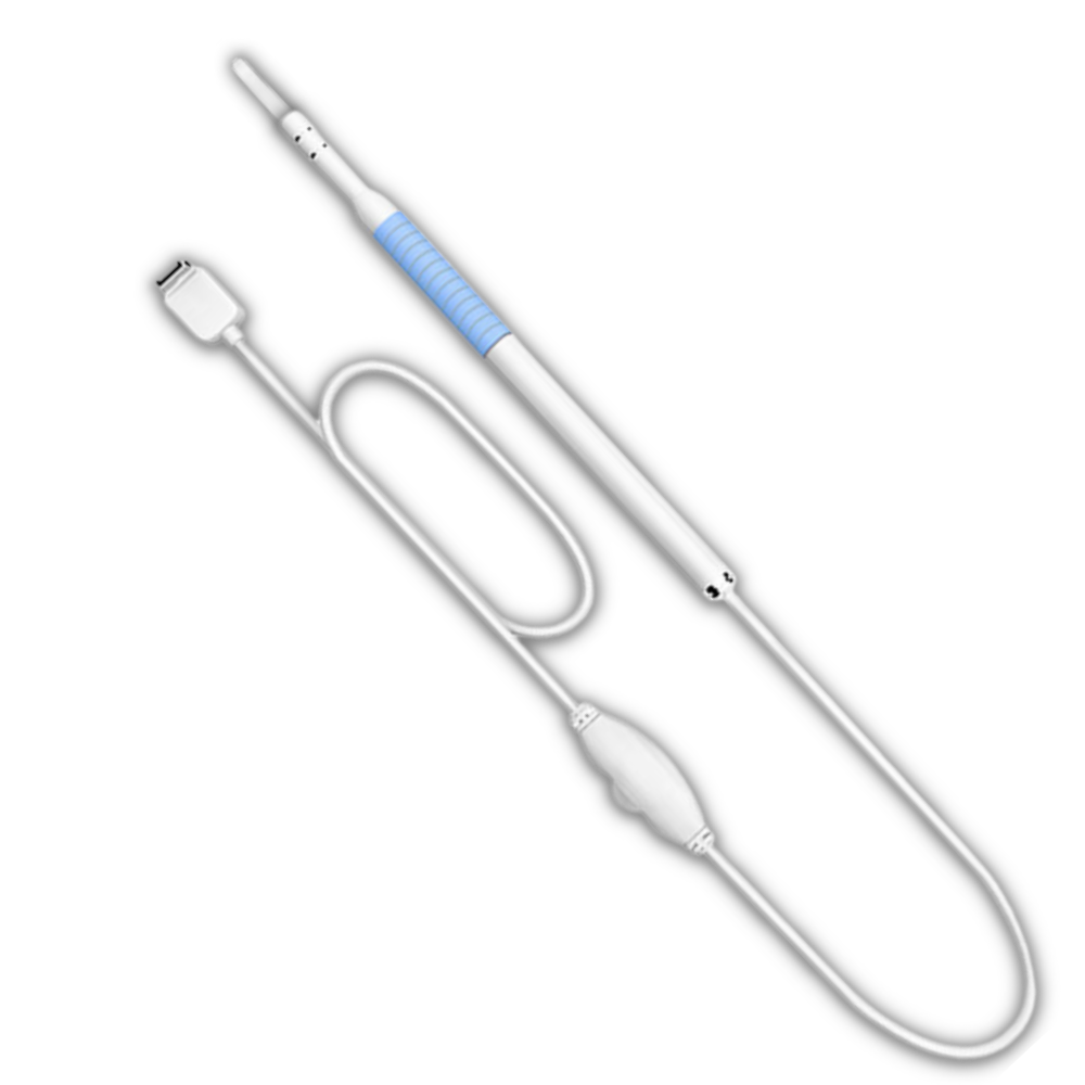 Câmera auricular 3 em 1 Spencer para cuidado de ouvidos, dispositivo preto para limpeza e inspeção auricular.