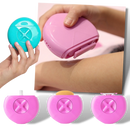 Ferramenta de barbear 3 em 1 Sphynx para rasagem e cuidados, com design azul e múltiplas funções de higiene facial.