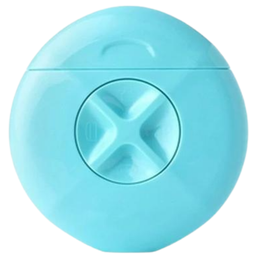 Ferramenta de rasagem 3-em-1 Sphynx para cuidados com a pele, em design azul, usada para raspar e cuidar da barba.