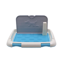 Tapete de limpeza para cachorro anti-derrapante da Qiilu, absorvente e resistente a respingos, ideal para higiene de pets.