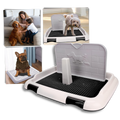 Tapete de limpeza para cães Qiilu, antiespirramento, artigos para animais de estimação, superfície absorvente para higiene canina.