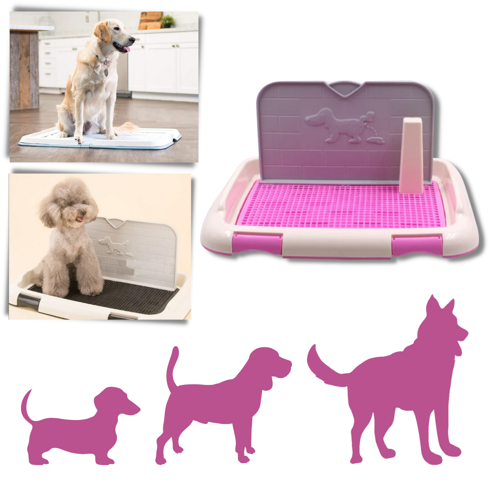 Tapete de limpeza para cães da Qiilu, protetor contra respingos e acidentes, com superfície antiderrapante e resistente a líquidos.