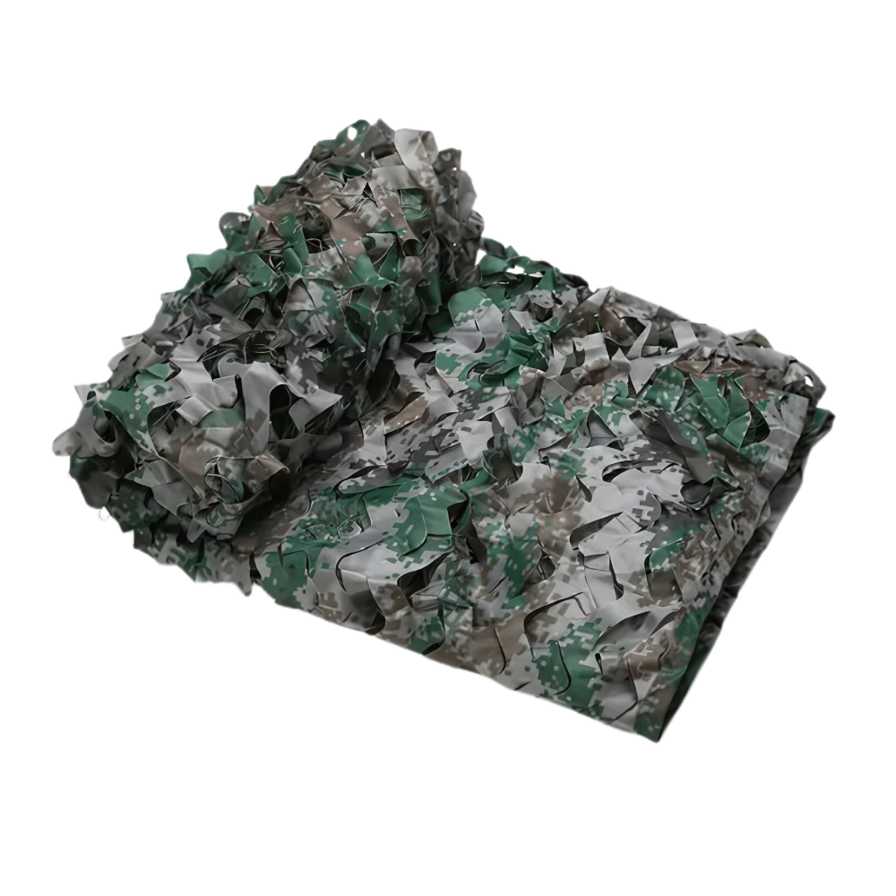 Camuflagem de caça resistente à água da Sporting Goods para atividades ao ar livre, padrão deserto, 2x2 metros.