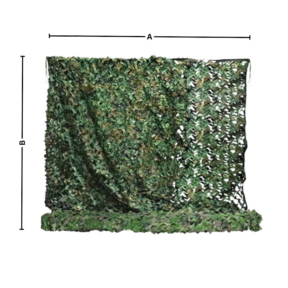 Camouflage de caça resistente à água para atividades ao ar livre, padrão deserto, dimensões 2x2 metros da Sporting Goods