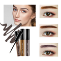 Gel teinte para sobrancelhas Square Carmen, cosméticos, em tom marrom nozete, com escova para definir e preencher sobrancelhas.
