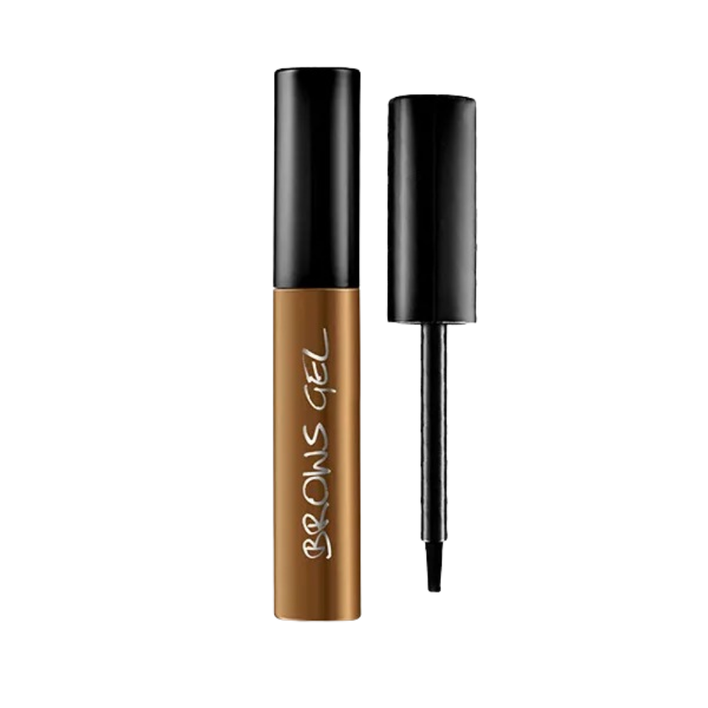 Gel tonal para sobrancelhas Square Carmen, em tom marrom-noisette, com textura cremosa, para definição e realce natural das sobrancelhas.