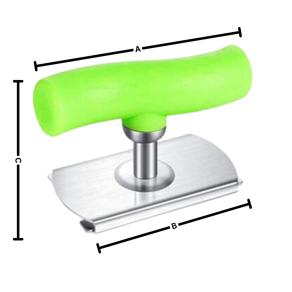 Abridor de potes em aço inoxidável da Kemorela, utensílio de cozinha para abrir frascos e potes com facilidade.