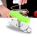 Abridor de potes em aço inoxidável Kemorela, utensílio de cozinha para abrir potes e frascos com facilidade.