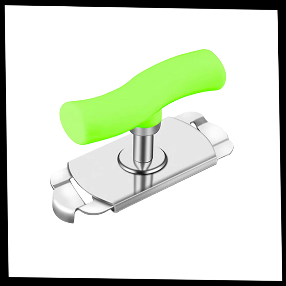 Abridor de potes em aço inoxidável Kemorela, utensílio de cozinha para abrir frascos e potes de forma fácil e segura.