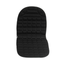 Capa de assento aquecida para carro, SUV e caminhão da marca Stalwart, em tecido preto, para conforto e aquecimento veicular.