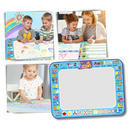 Tapete de desenho com água estimulante da marca Vision, superfície para brincar e criar com desenhos de água.