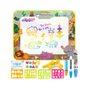 Tapete de desenho estimulante à água da marca Vision com tema safari, ideal para jogos de desenho e criatividade infantil.