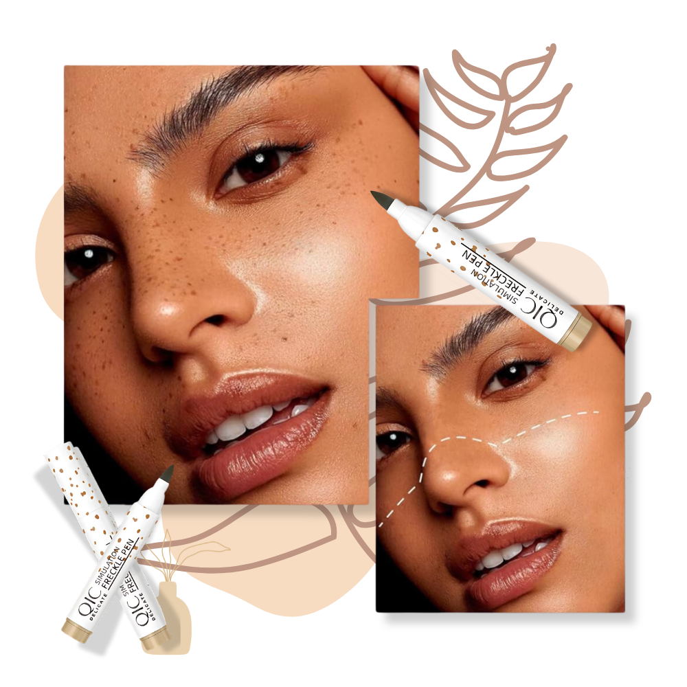 Stylo para manchas de rousseur Stormdoing com acabamento natural, cosméticos de maquiagem para realçar sobrancelhas.