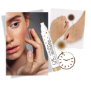 Stylo para manchas de sardas Stormdoing com acabamento natural, cosméticos, cor café marrom escuro, aparência realista