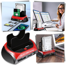 Estação de montagem Dock Universal Owsoo, componente de computador para gerenciamento de dados e conexão de dispositivos.