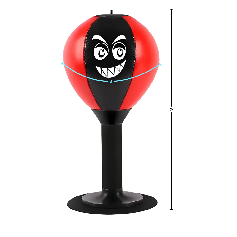 Brinquedo de esporte Buster anti-estresse de mesa Fed, bola de socar para aliviar o estresse no escritório.