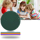 Quadro de atividades sensoriais anti-estresse da Carolilly, brinquedo educativo para estimular sentidos e promover relaxamento.
