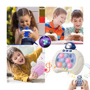 Brinquedo sensorial antistress Llessoo, brinquedo de atividade fidget para alívio do estresse e ansiedade, com bolinhas sensoriais.
