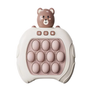 Brinquedo sensorial antistress em formato de urso, brinquedo de atividade da marca Llessoo para alívio do estresse e ansiedade.