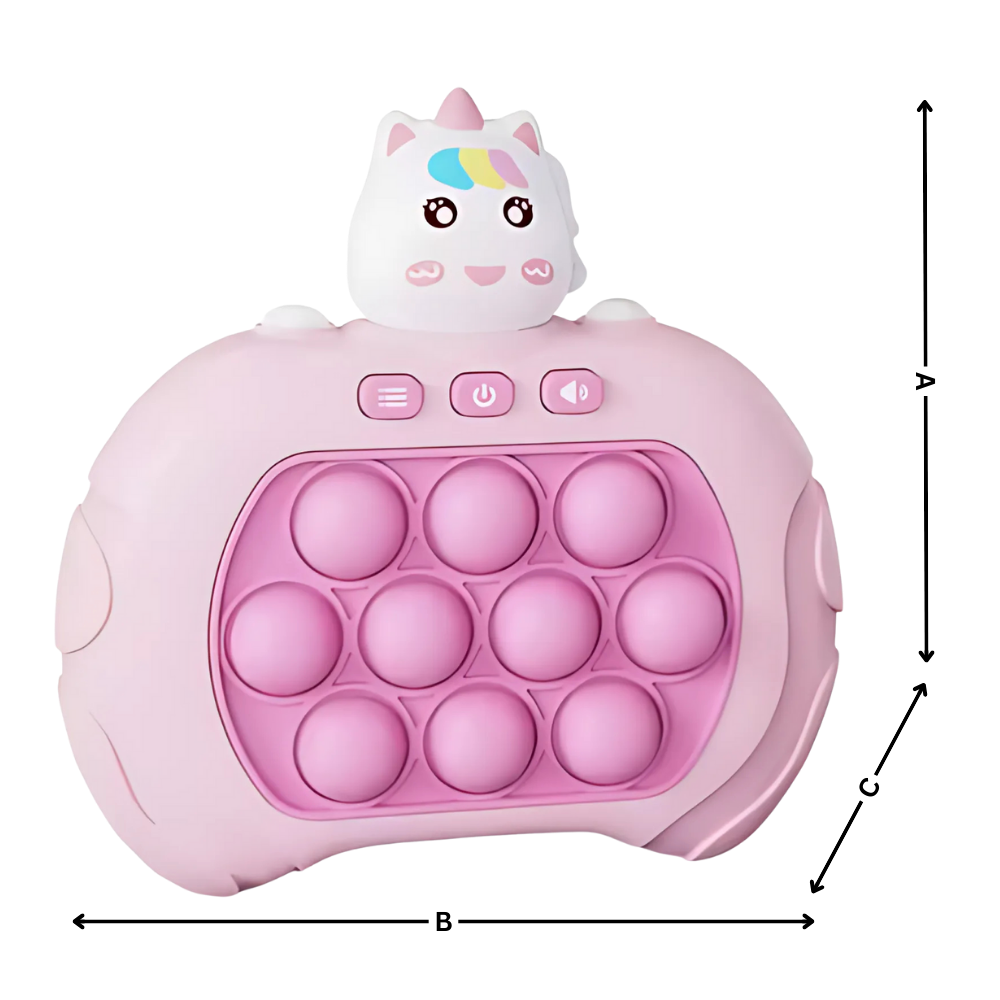 Brinquedo sensorial antistress da Llessoo, brinquedo de atividade com bolinhas pop fidget para alívio do estresse.