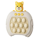 Brinquedo sensorial antistress da Llessoo, brinquedo de atividade com pop fidget em forma de cachorro para alívio do estresse.