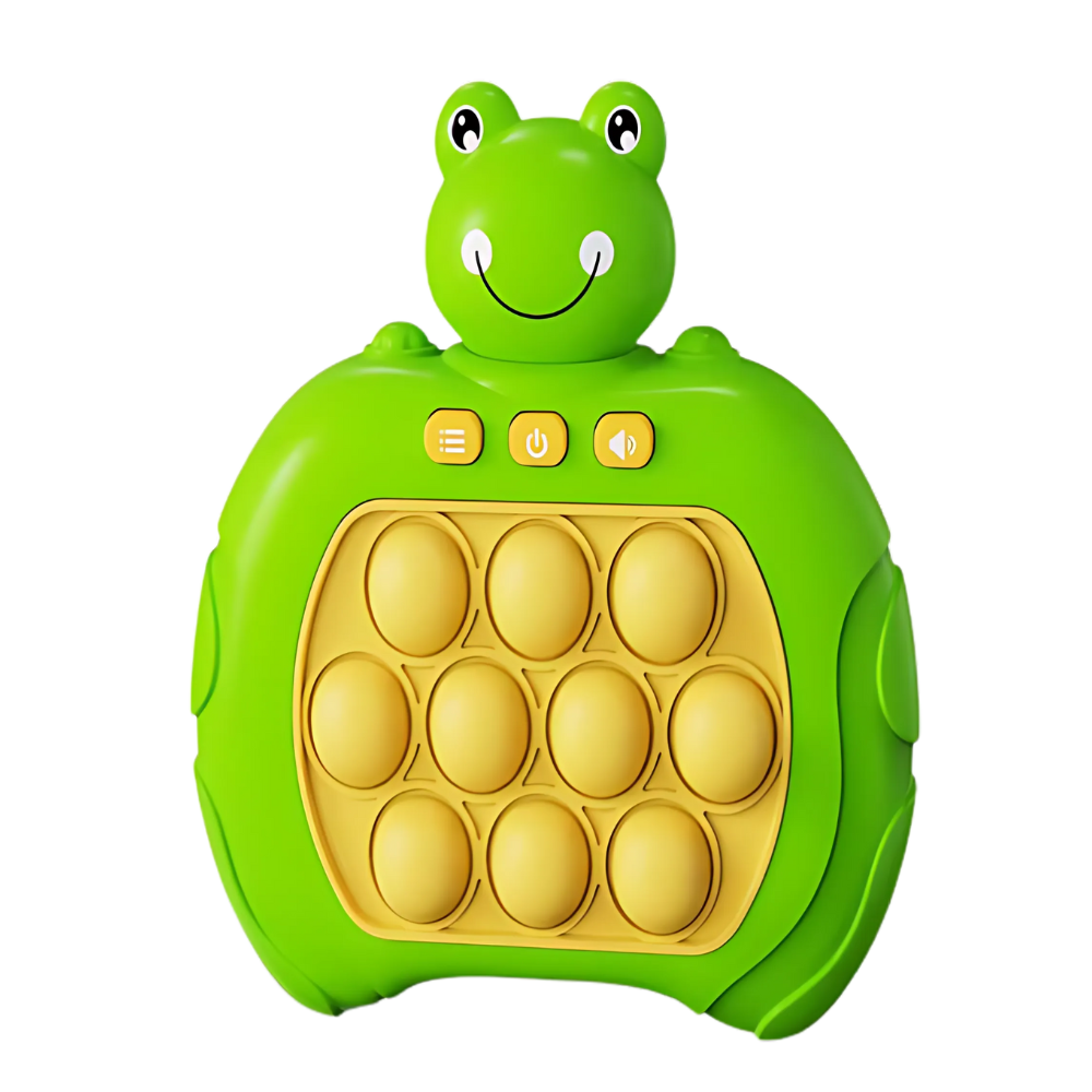Brinquedo sensorial antistress em forma de sapo verde da marca Llessoo, brinquedo de atividade para aliviar o estresse.