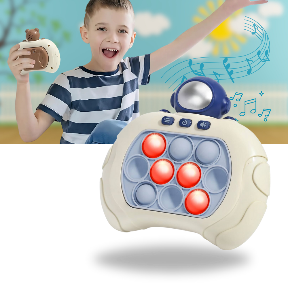 Brinquedo sensorial antisstress da Llessoo, brinquedo de atividade com pop fidget para alívio do estresse e distração.