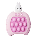 Brinquedo sensorial antistress Llessoo com coelho pop fidget para alívio do estresse e estimulação sensorial.