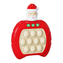 Brinquedo sensorial antistress da Llessoo, brinquedo de atividade com tema de Papai Noel para aliviar o estresse e estimular sensações.