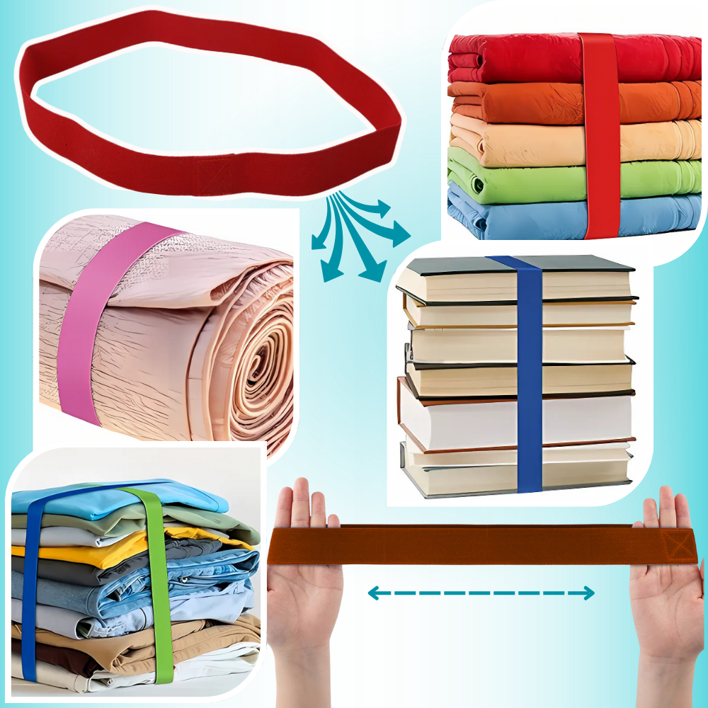 Faixa elástica resistente para toalha, porte-serviettes Herrenming, ideal para segurar toalhas com firmeza e praticidade.