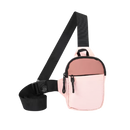 Bolsa tiracolo mini elegante da Quintina, com design estiloso e detalhes em rosa, ideal para uso diário.