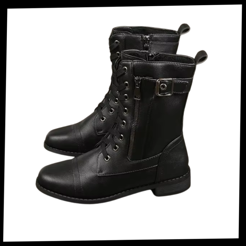 Bottes elegantes e antiderrapantes da Yotami, calçados de caminhada com design moderno e solado seguro para uso diário.