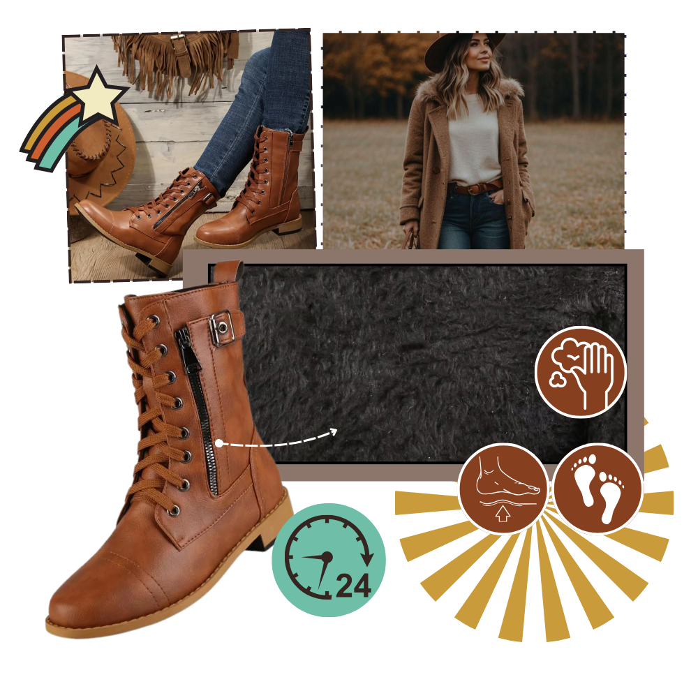 Bottes elegantes e antiderrapantes Yotami para caminhada, com suporte confortável para os pés durante o dia.