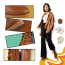 Bota elegante e antiderrapante da marca Yotami em couro PU, ideal para caminhadas com estilo e segurança.