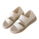 Sandálias ortopédicas antideslizantes e elegantes da marca Jsaierl, em estilo branco, com design confortável e seguro para os pés.