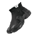 Bottines impermeáveis elegantes para homens da Fashion Clothers, botas pretas com design moderno e resistente à água.