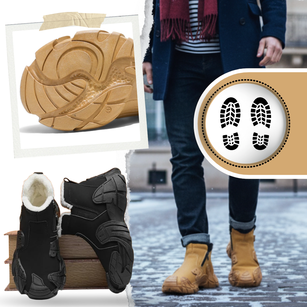 Bottines impermeáveis masculinas da Fashion Clothers, estilo elegante e resistente à água, perfeitas para dias chuvosos.