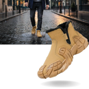 Bottines impermeáveis elegantes para homens da marca Fashion Clothers, com design moderno e resistente à água.
