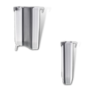 Lixeira suspensa bege de 5L da Subekyu, eletrodoméstico de cozinha para resíduos domésticos, design prático e compacto.