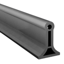Bande d'arrêt d'eau en silicone grise de 100 cm, accessoire de salle de bain Sufanic pour éviter les fuites.