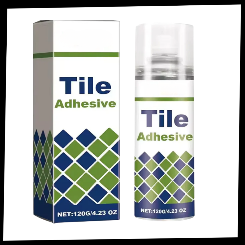 Cola de alta aderência e impermeável para pisos e paredes de azulejos, marca Sufanic, aplicação em construção e reformas.