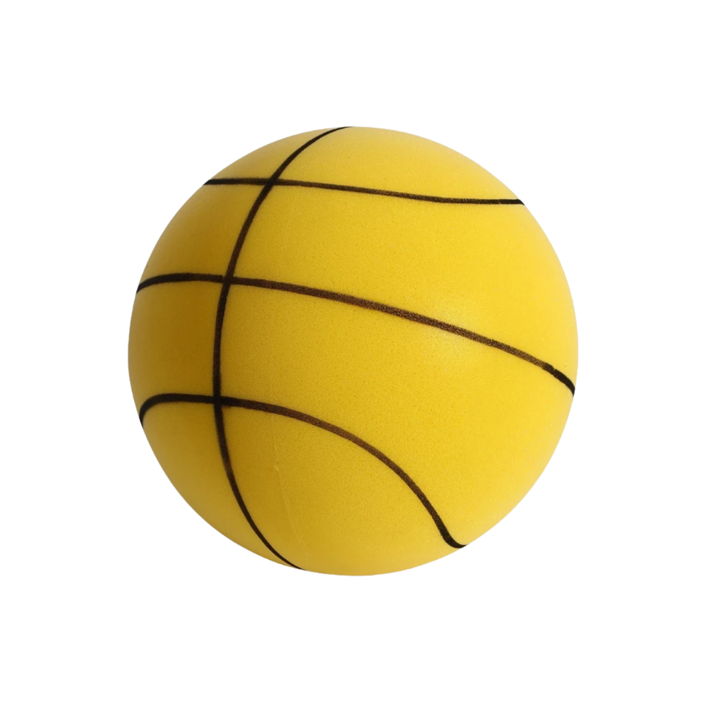 Balão de basquete silencioso, colorido e divertido da marca Sukiy, 18 cm, brinquedo de esporte para crianças.