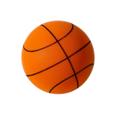 Balão de basquete silencioso, colorido e divertido da marca Sukiy, ideal para brinquedos esportivos, 18 cm de diâmetro.