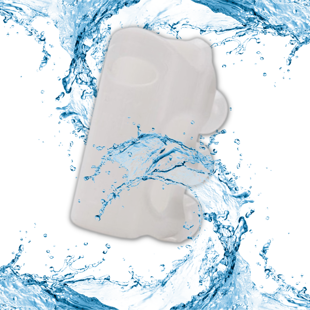 Suporte de pommeau de douche Sunficon com sucção, pacote com 2 peças de material de encanamento para banheiro.