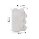 Suporte de pommeau de douche Sunficon com sucção, conjunto de 2 peças para instalação de acessórios de banheiro.