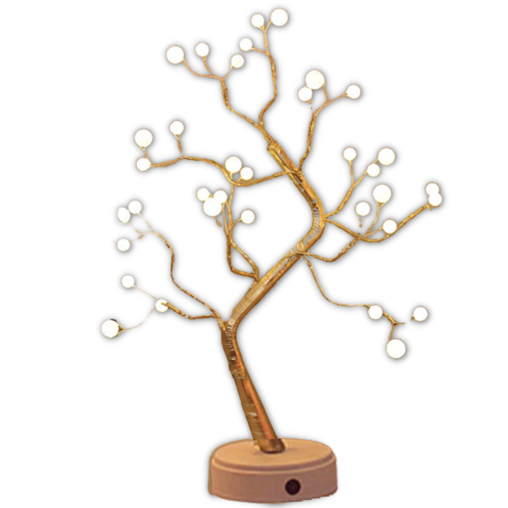 Lâmpada decorativa em forma de rosa artificial da Sunnimix, com acabamento detalhado de flores e planta.