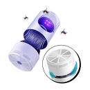 Lâmpada LED anti-mosquito da Supervalue para desinsetização, com luz azul para repelir insetos em ambientes internos.